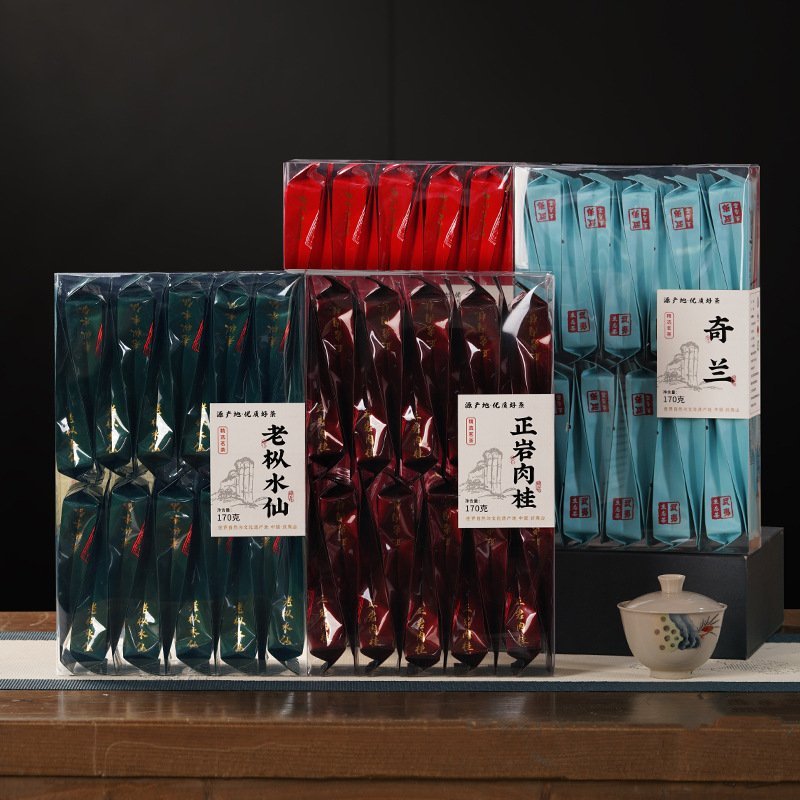 Wuyi Rock Tea Dahongpao Tea Premium Authentic Flower Fragrance Fairy Cinnamon Qilan Oolong Tea